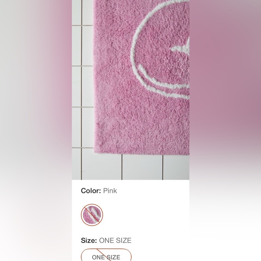 Urban Outfitters Cowgirl Bath Mat NWT - Picture 4 of 11